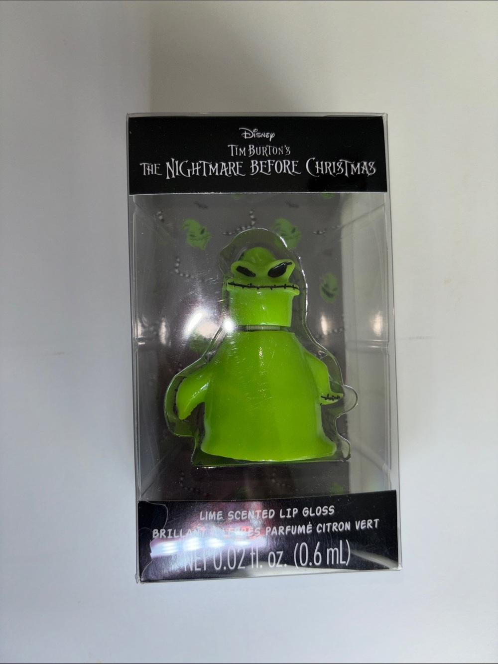 Disney The Nightmare Before Christmas Oogie Boogie Lime Green Lip Gloss Charm